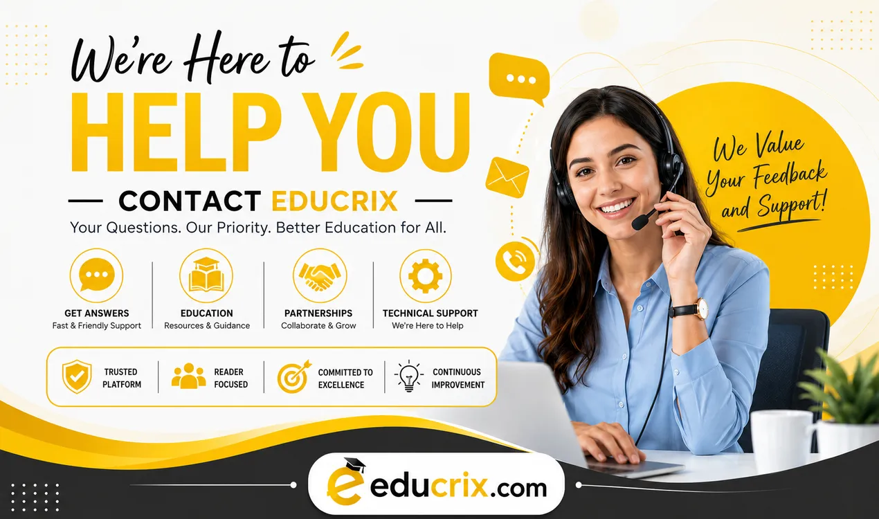 Contact us of educrix.com