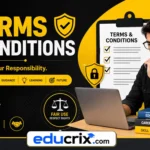 Terms and Conditons of educrix.com