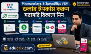 Microworkers বা SproutGigs থেকে টাকা বিকাশে আনার নিয়ম