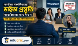 কাস্টমার সাপোর্ট রিপ্রেজেন্টেটিভ জবের ভাইভা প্রস্তুতি