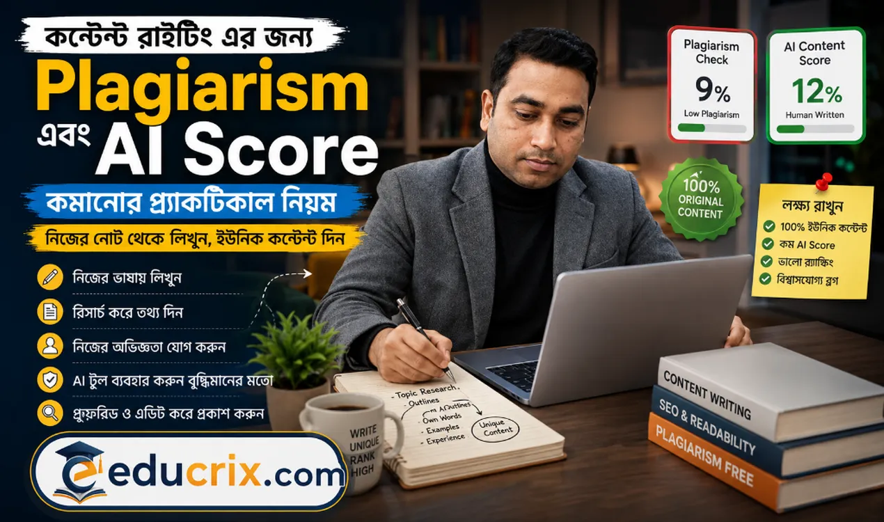 কন্টেন্ট রাইটিংয়ের জন্য Plagiarism কমানোর প্র্যাকটিকাল নিয়ম